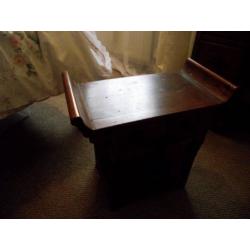 dressing table and stool