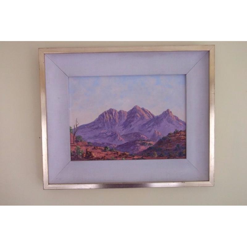 Oil painting picture artist Vicki Darken mt Sonder Australia