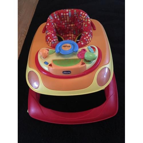 Baby walker lights and sounds