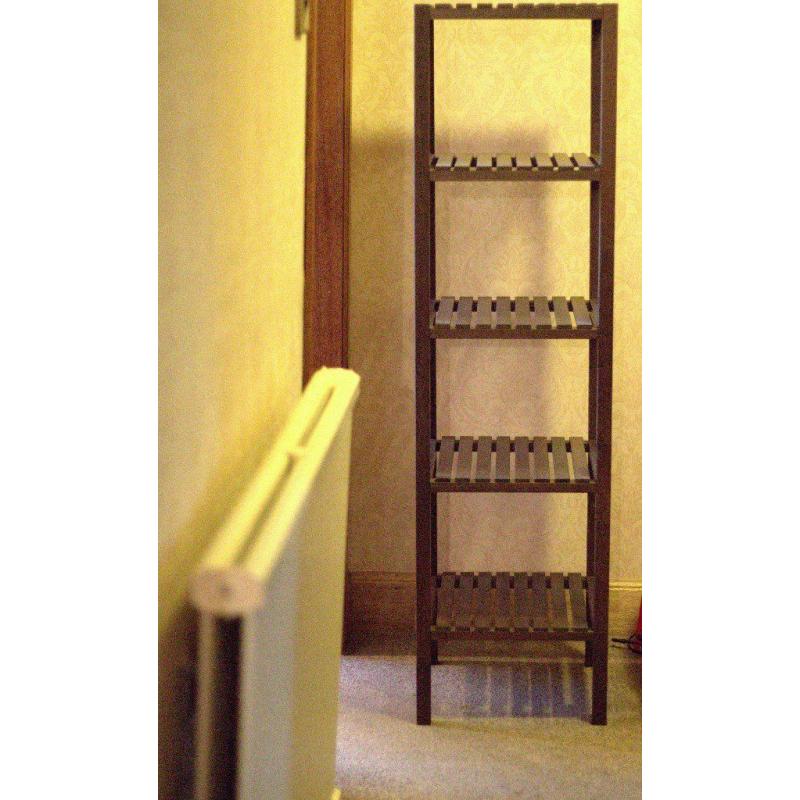 Ikea MOLGER Shelving Unit in Dark Brown