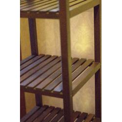 Ikea MOLGER Shelving Unit in Dark Brown