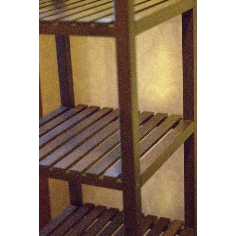 Ikea MOLGER Shelving Unit in Dark Brown