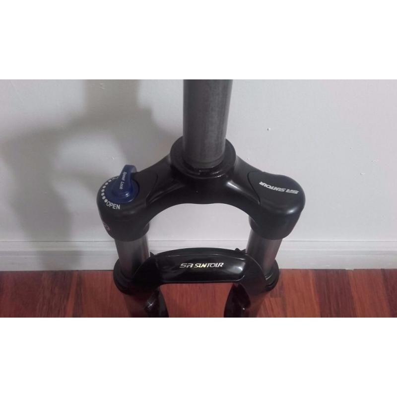 "NCX LITE SR SUNTOUR" 700C BIKE SUSPENSION FORKS FEM362 DISC/VBRAKE