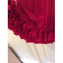 Red monsoon dress size 12