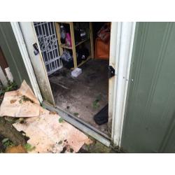 Metal shed