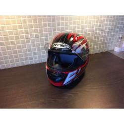 Helmet and gloves