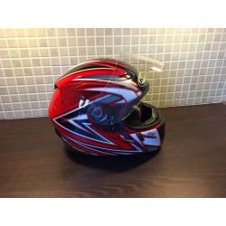 Helmet and gloves