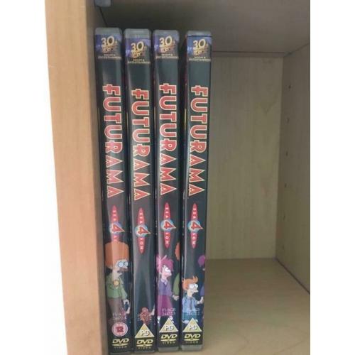 Futurama Season 1,3,4,5,6,7