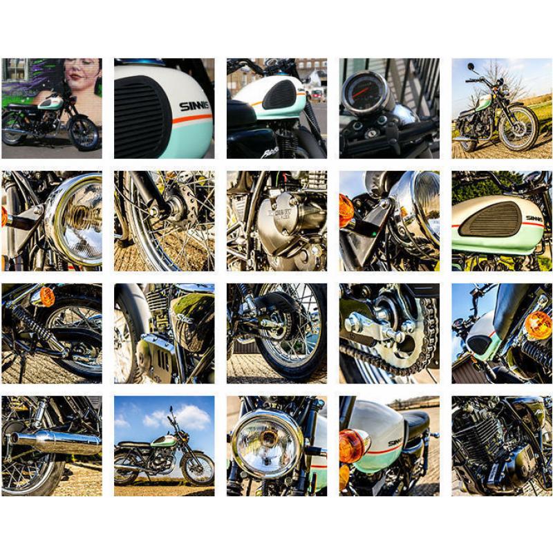 SINNIS Retrostar 125cc 125 Naked 2015MY 125