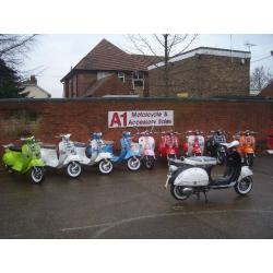 AJS Modena 125cc. Retro Scooter