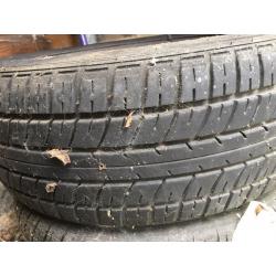Ford fitment steel wheel and good tyre