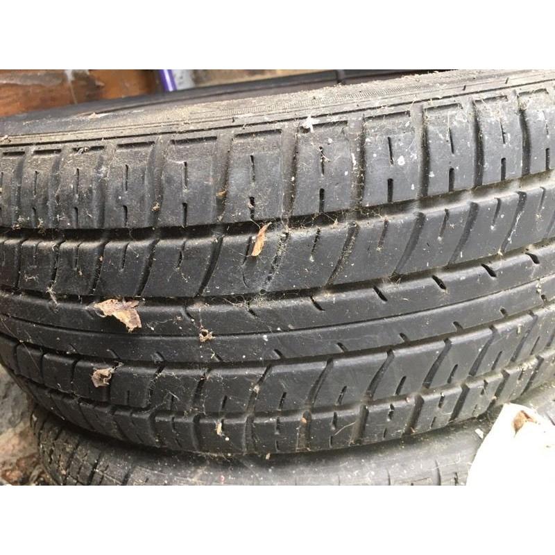 Ford fitment steel wheel and good tyre
