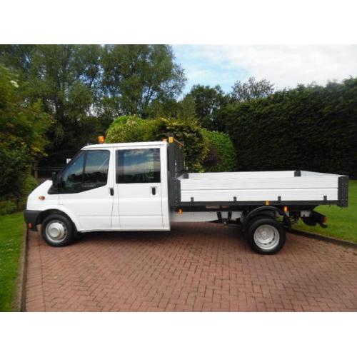 2014 Ford Transit T350 LWB DOUBLE CAB TIPPER 2.2TDCI