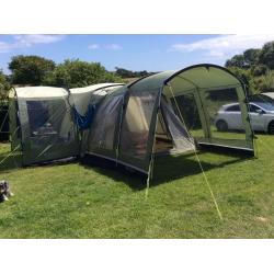Outwell Oakland XL Tent (5 man) & front and side extension