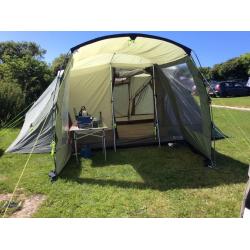 Outwell Oakland XL Tent (5 man) & front and side extension