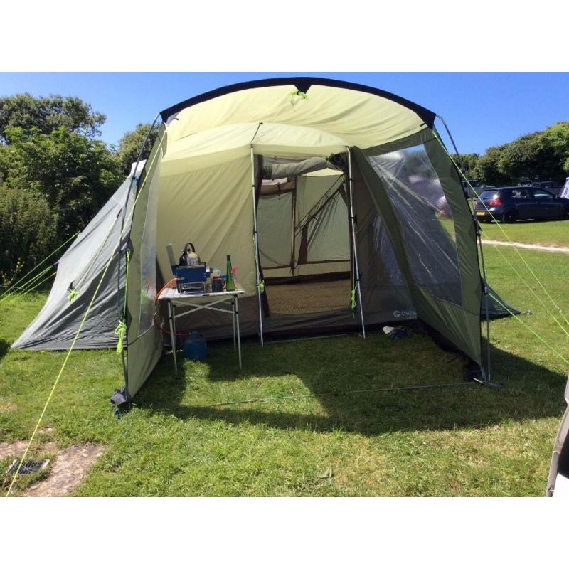 Outwell Oakland XL Tent (5 man) & front and side extension
