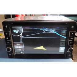 Double Din Car Radio/CD/Satnav/Reversing Camera