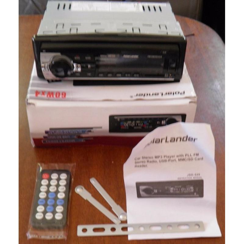 Basic Car Radio/CD but lots of features