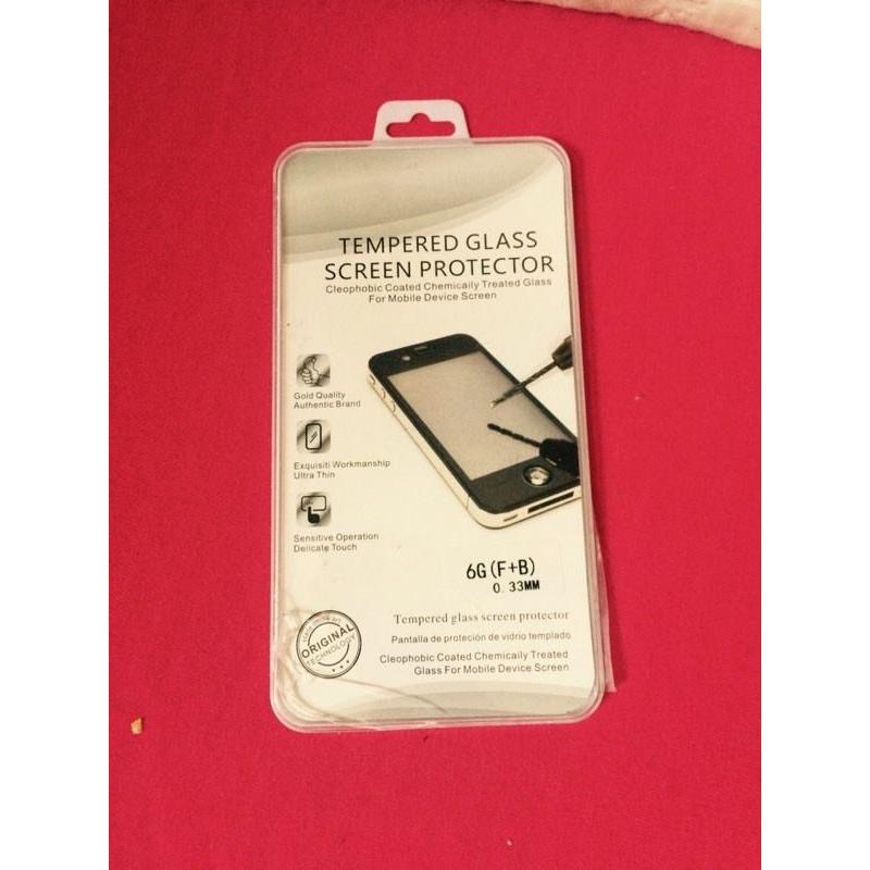 Tempered glass screen protector iPhone 6