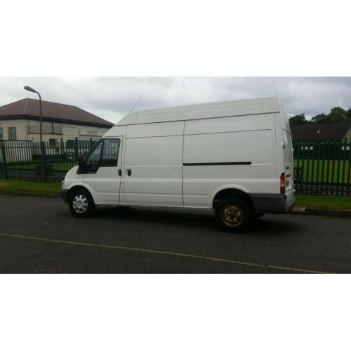 56 / transit t350 lwb high roof good mot similar to vivaro traffic sprinter