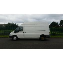 56 / transit t350 lwb high roof good mot similar to vivaro traffic sprinter