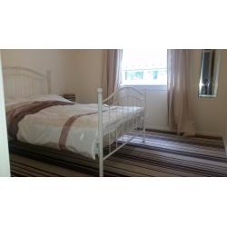 Large Double Bedroom to Share in a 3 Bed Ground Floor Furnished Flat