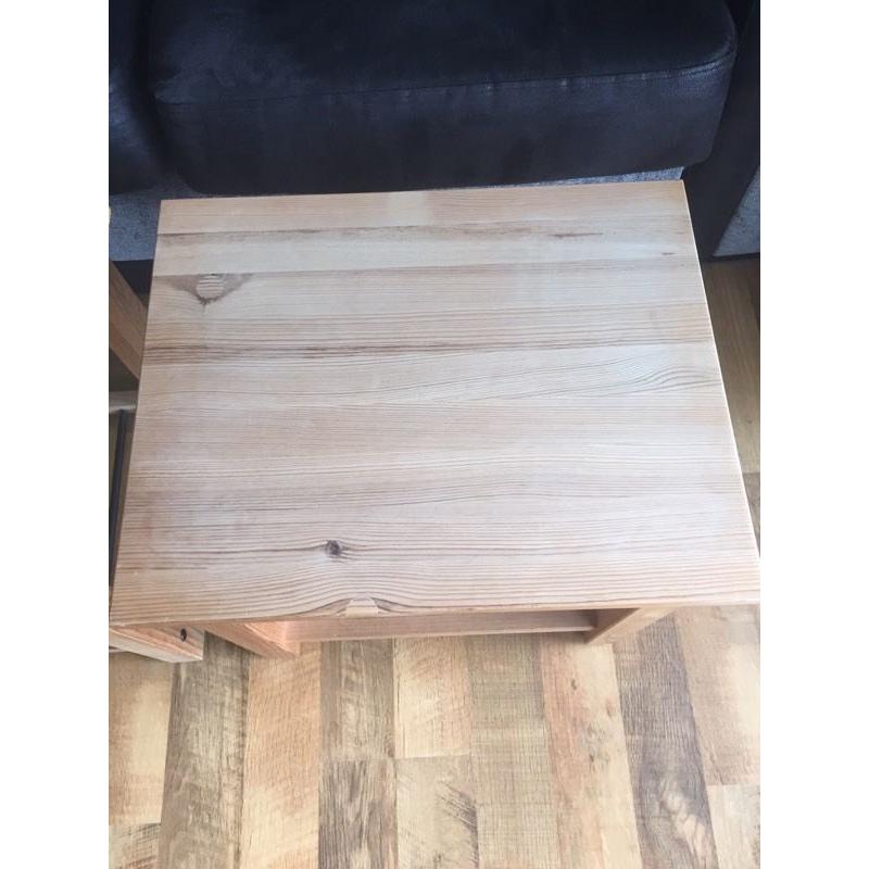 Pair of side tables