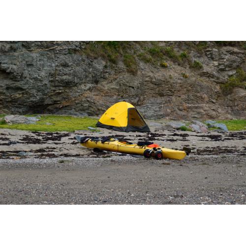 Prijon Kodiak Expedition Sea Kayak w/ rudder, well used but very seaworthy, huge storage capacity