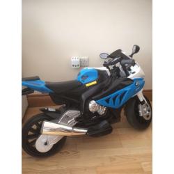 Battery operated kids motorbike