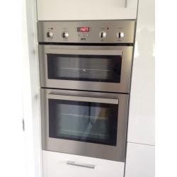 Zanussi built in double oven
