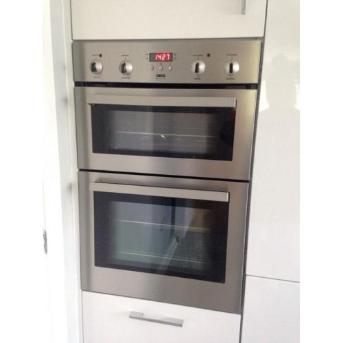 Zanussi built in double oven