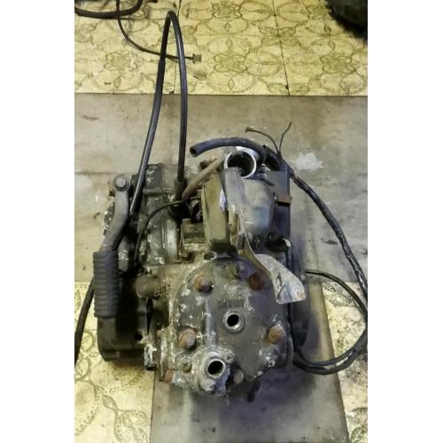 Dt 125 lc motercycle engine two stroke water cooled 5 gear speed