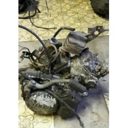 Dt 125 lc motercycle engine two stroke water cooled 5 gear speed