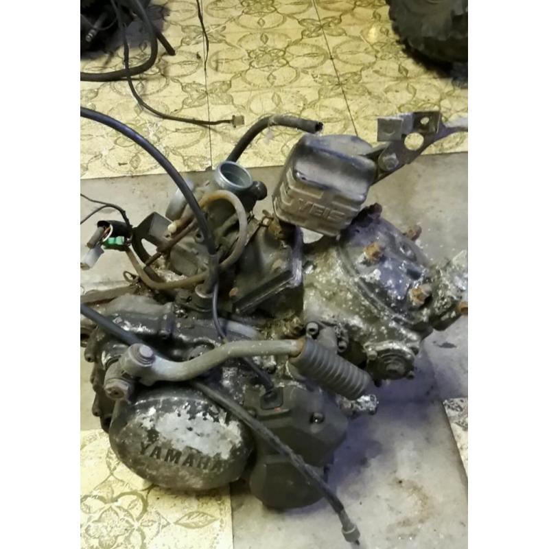 Dt 125 lc motercycle engine two stroke water cooled 5 gear speed