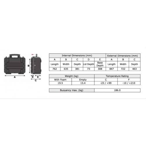 Peli Case 1690 (black with foam)