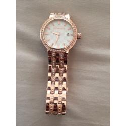 Mk rose gold ladies watch