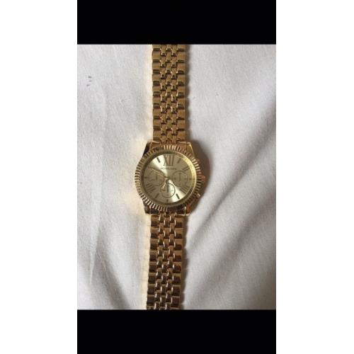 Michael kors gold unisex watch
