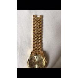 Michael kors gold unisex watch