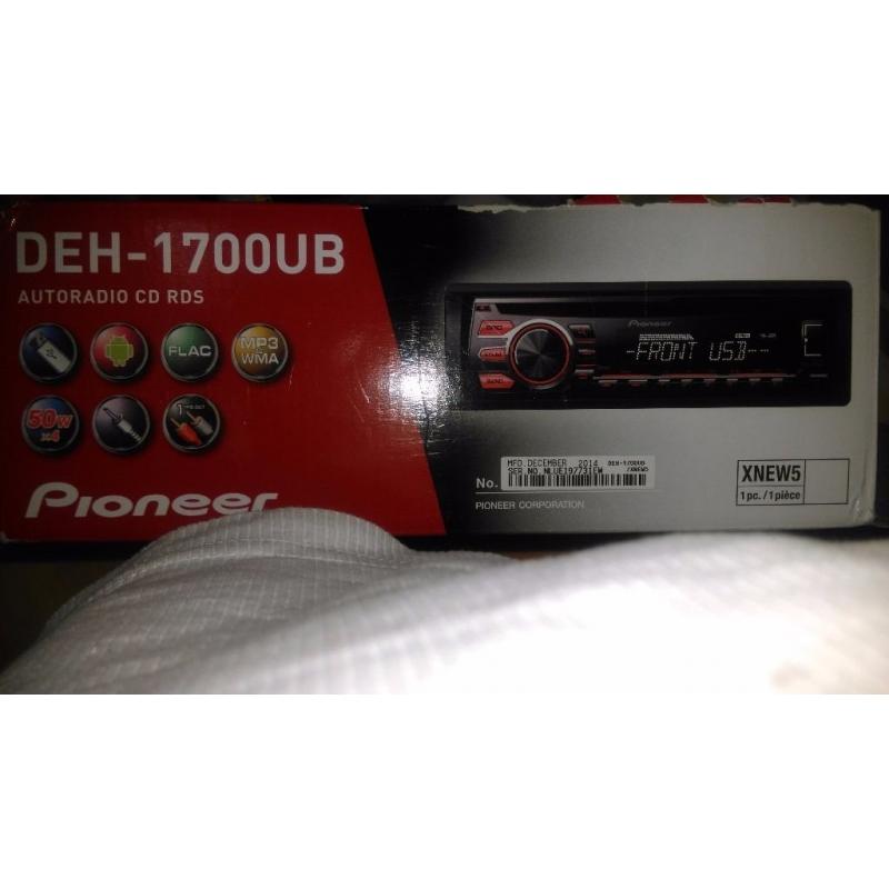 As new car stereo