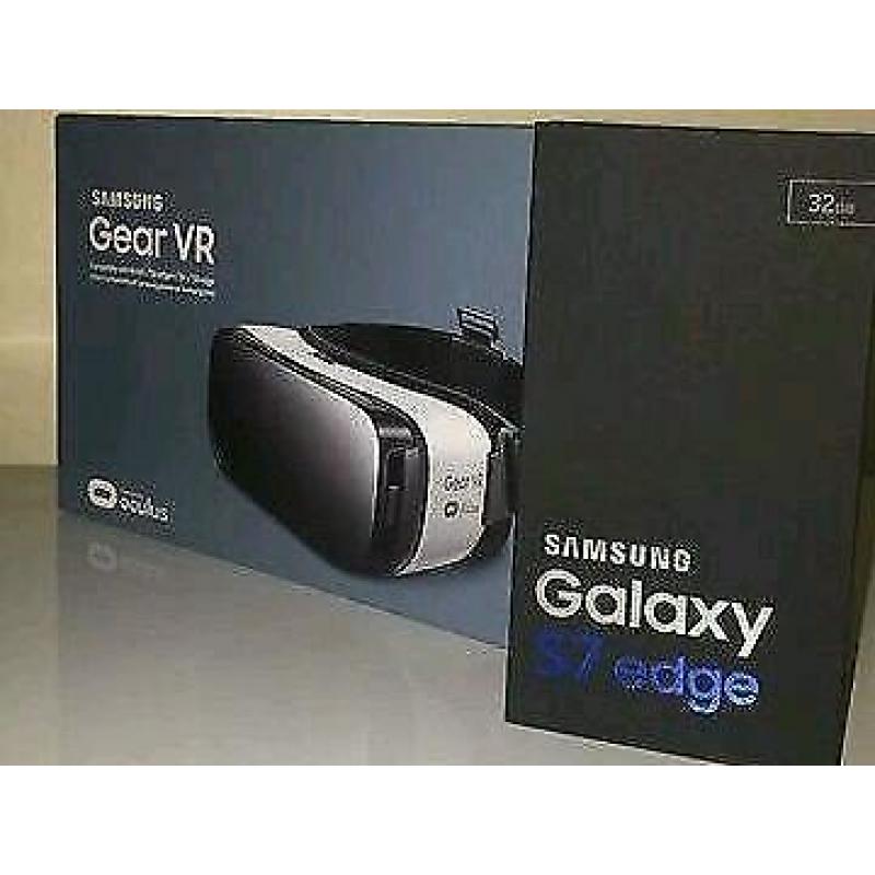 For swap galaxy s7 edge 32gb gold and gear vr both as new