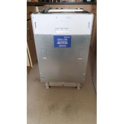 Indesit built in integrated slimline dishwasher