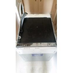Indesit built in integrated slimline dishwasher