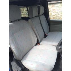 Volkswagen VW Transporter T4 single and double seat + double bass