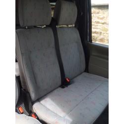 Volkswagen VW Transporter T4 single and double seat + double bass