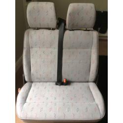 Volkswagen VW Transporter T4 single and double seat + double bass