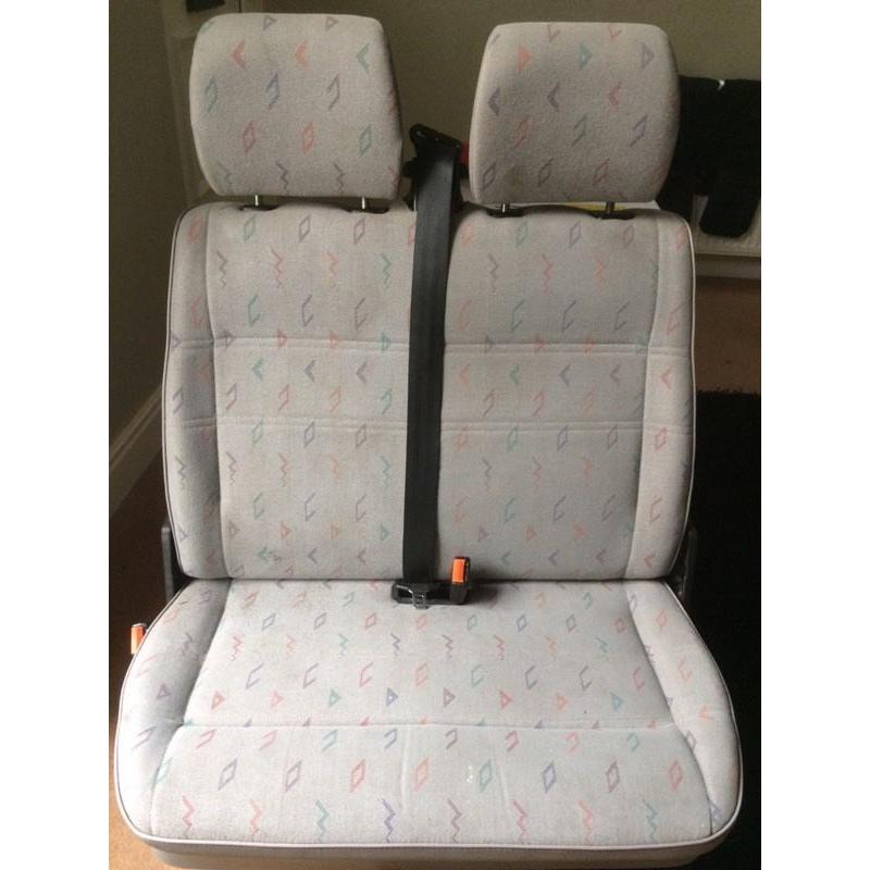 Volkswagen VW Transporter T4 single and double seat + double bass