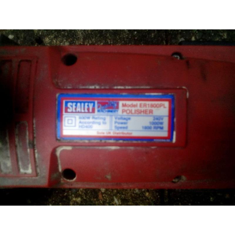 Sealey polisher