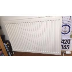 2 double radiators for sale