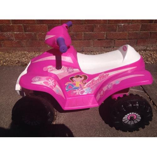 Girls quad bike