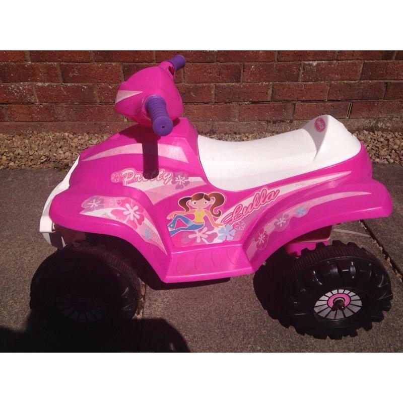 Girls quad bike